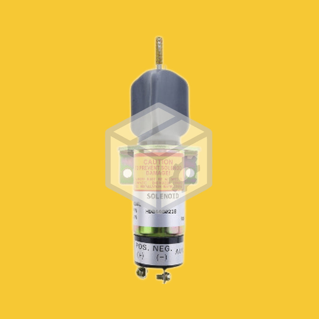 JLG 3740028 Aftermarket 12V Fuel Shutoff Solenoid, Kubota engine
