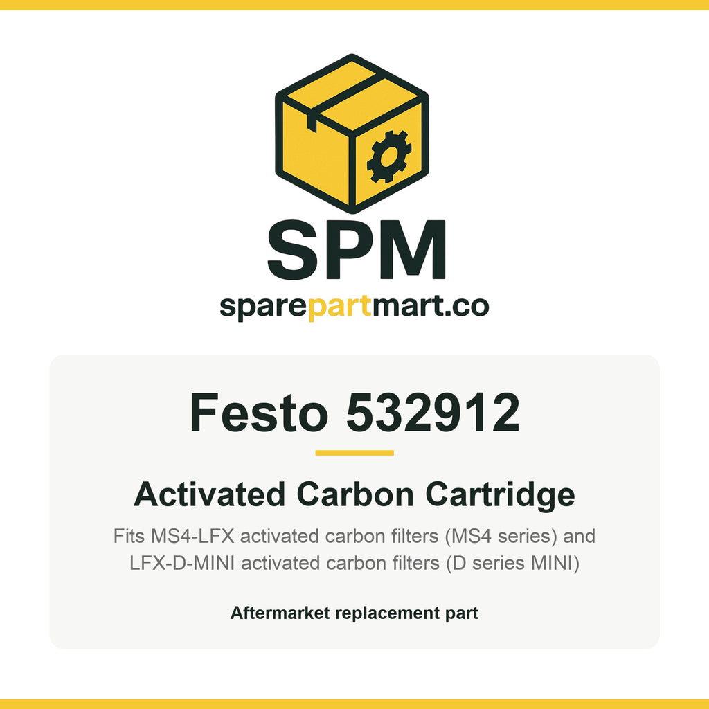 Festo 532912 MS4/D-MINI-LFX Aftermarket Activated Carbon Cartridge