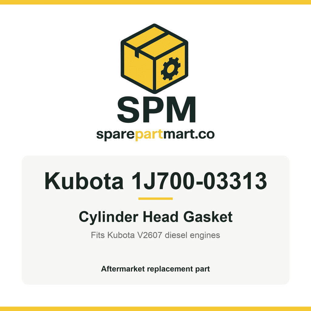 Kubota 1J700-03313 Aftermarket Cylinder Head Gasket