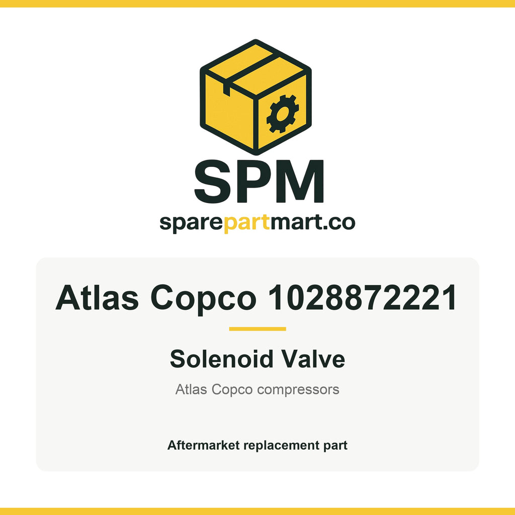 Atlas Copco 1028872221 Aftermarket Solenoid Valve