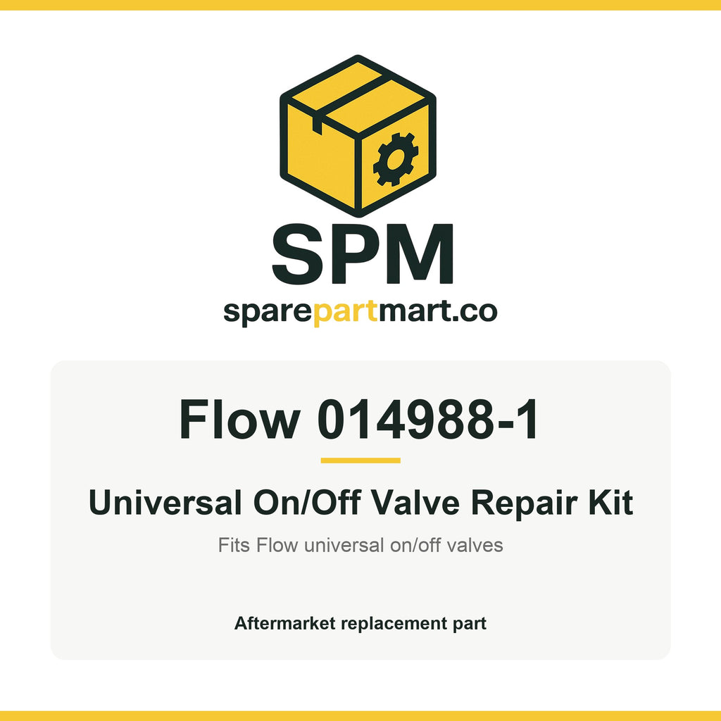 Flow 014988-1 Aftermarket Universal On/Off Valve Repair Kit