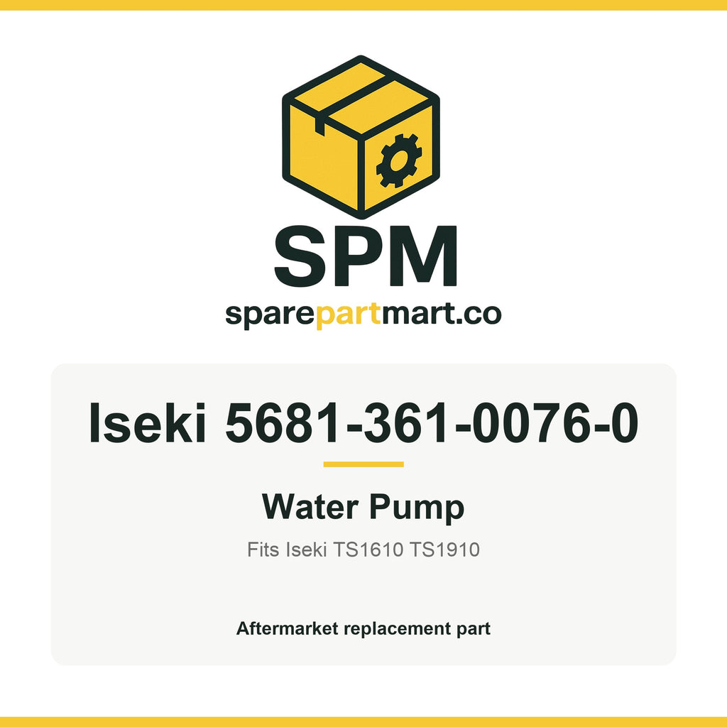 Iseki 5681-361-0076-0 Aftermarket Water Pump