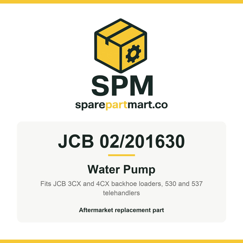 JCB 02/201630 Aftermarket Water Pump