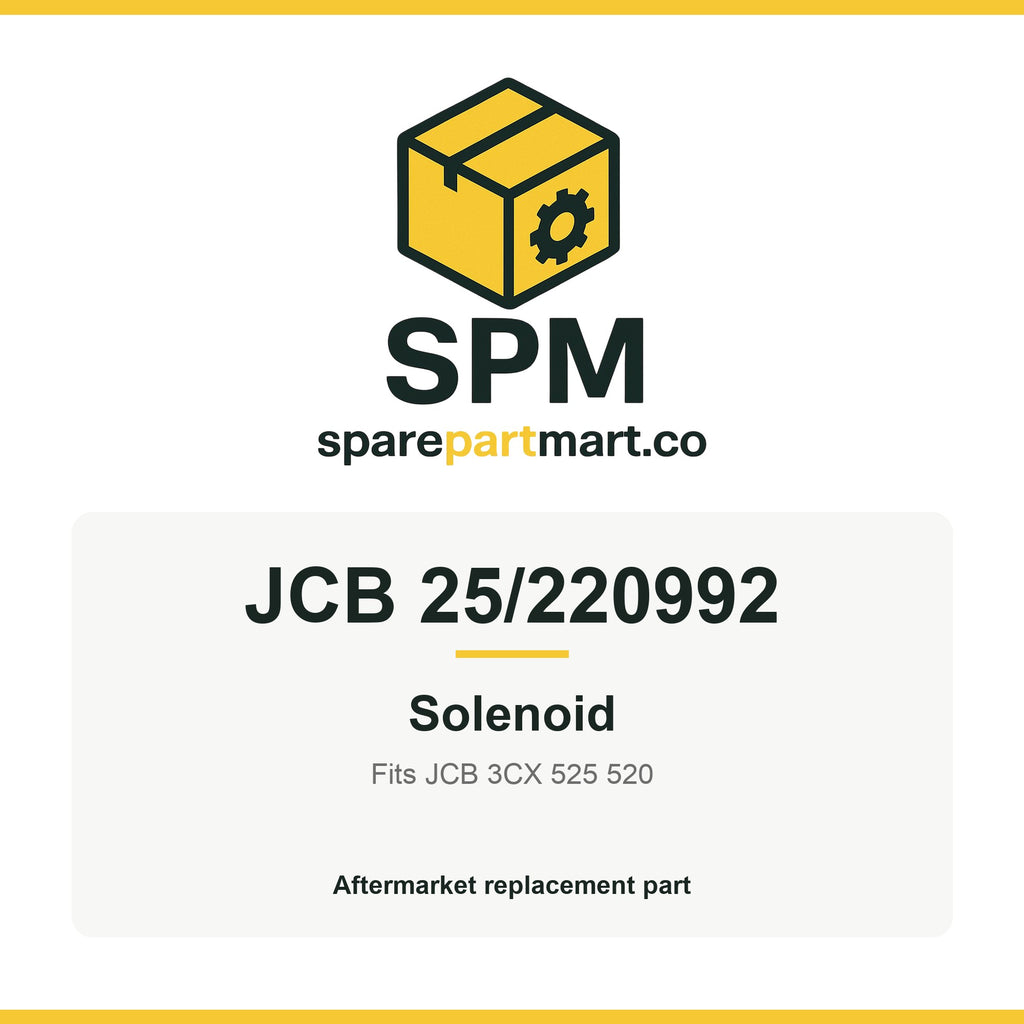 JCB 25/220992 Aftermarket Hydraulic Solenoid Valve