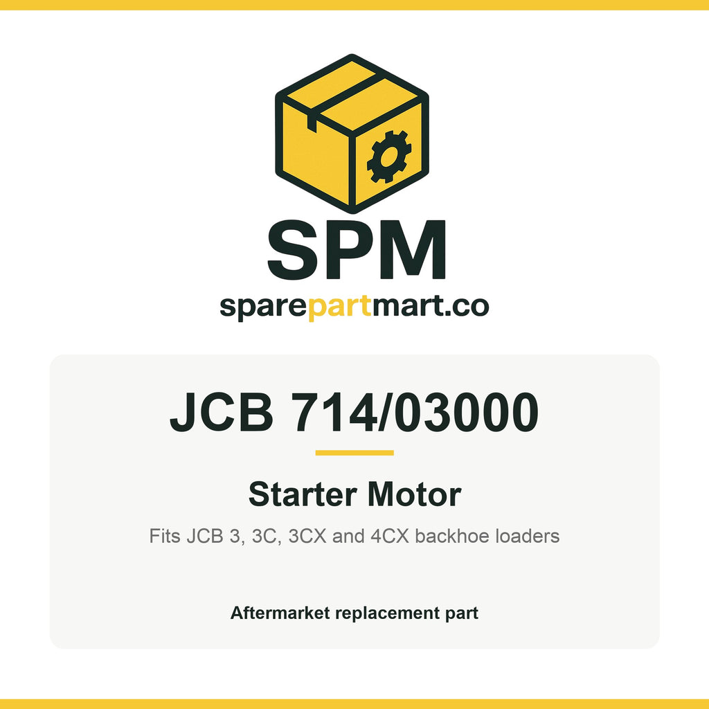 JCB 714/03000 Aftermarket Starter Motor