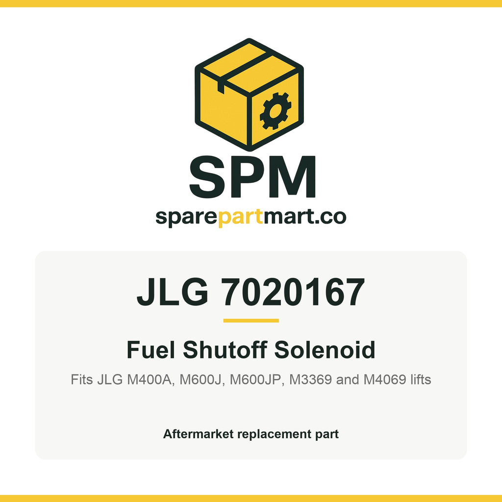 JLG 7020167 Aftermarket Fuel Shutoff Solenoid