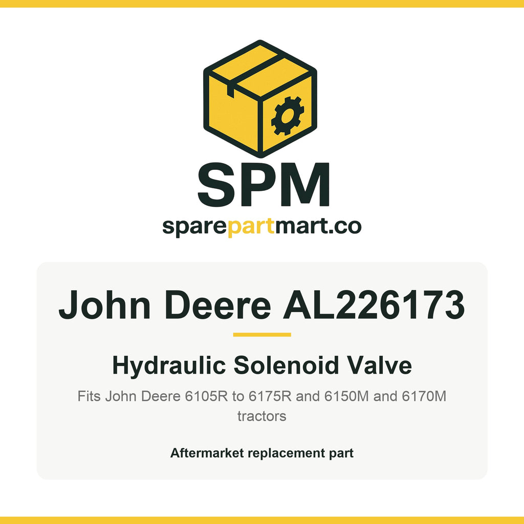 John Deere AL226173 Aftermarket Hydraulic Solenoid Valve