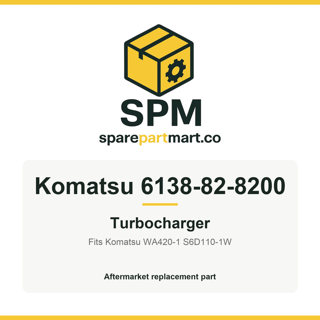Komatsu 6138-82-8200 Aftermarket Turbocharger