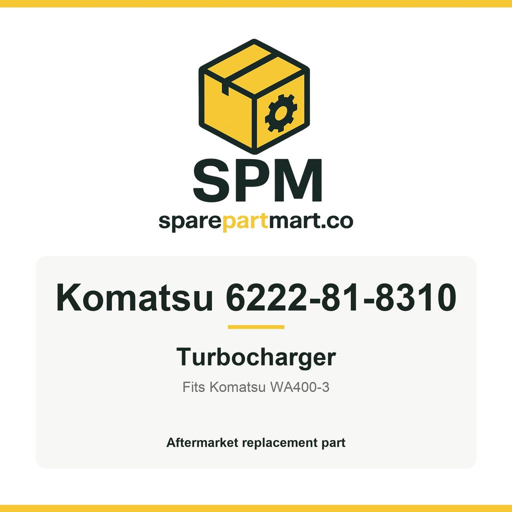 Komatsu 6222-81-8310 Aftermarket Turbocharger