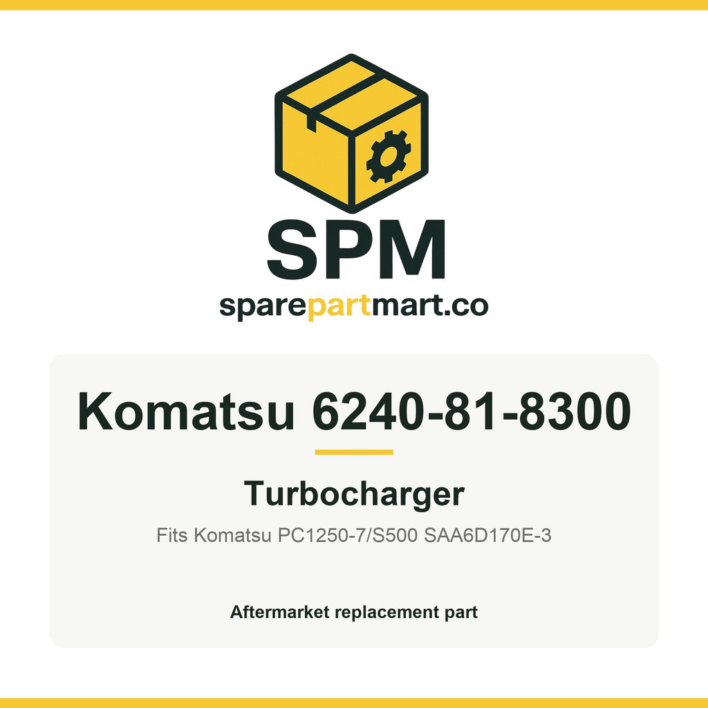 Komatsu 6240-81-8300 Aftermarket Turbocharger