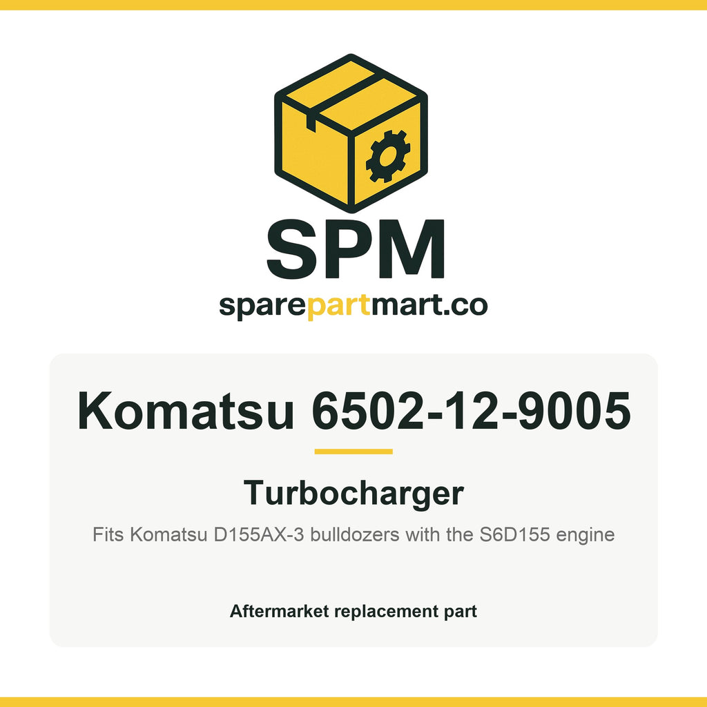 Komatsu 6502-12-9005 Aftermarket Turbocharger
