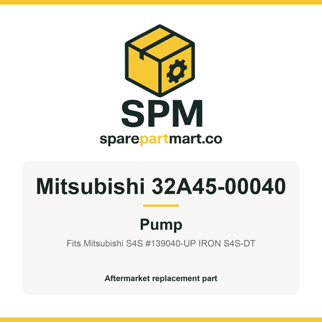 Mitsubishi 32A45-00040 Aftermarket Water Pump