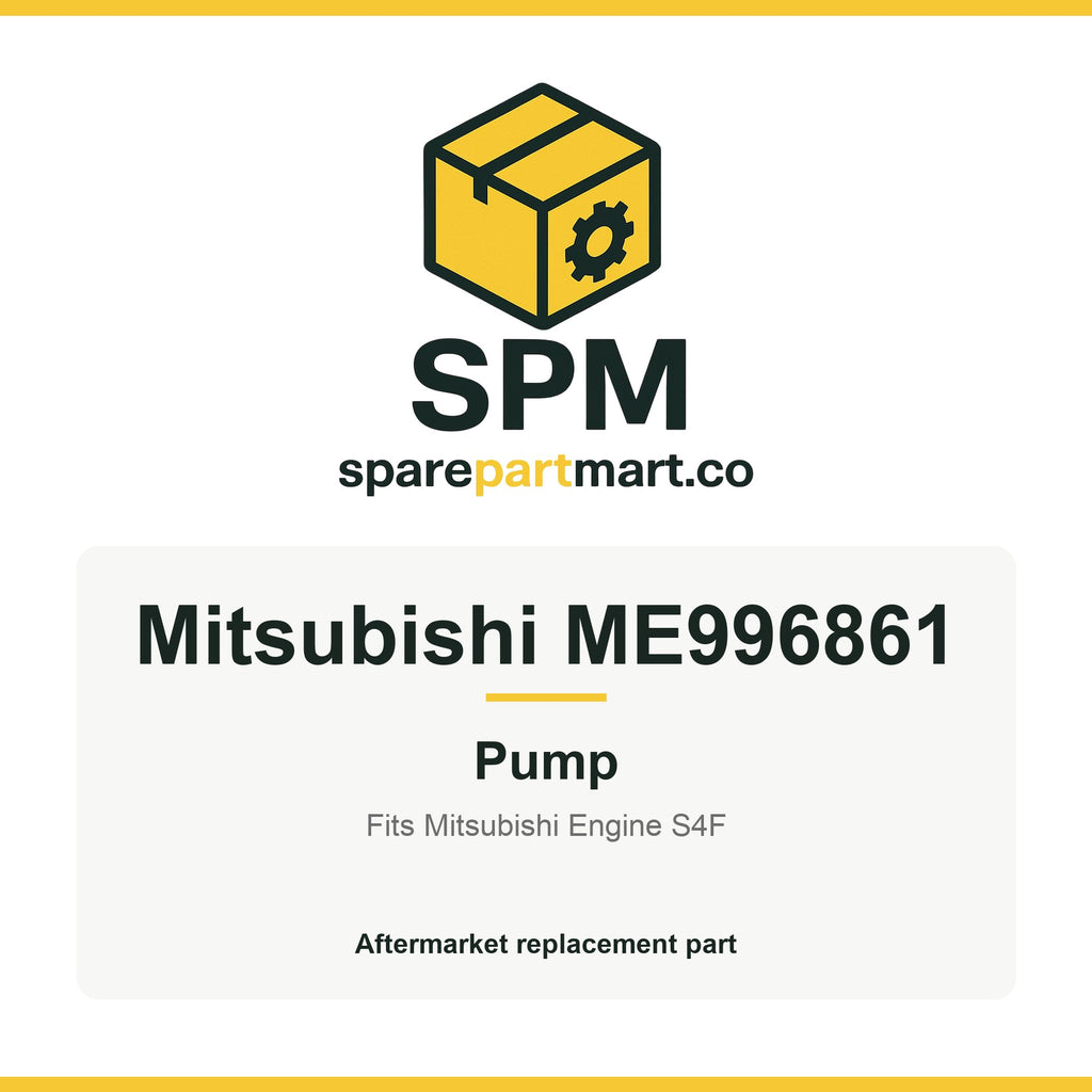 Mitsubishi ME996861 Aftermarket Water Pump