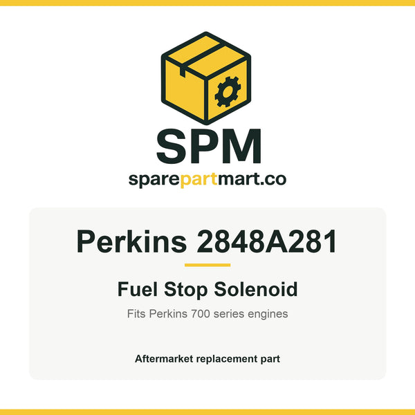 Perkins 2848A281 Aftermarket Fuel Stop Solenoid