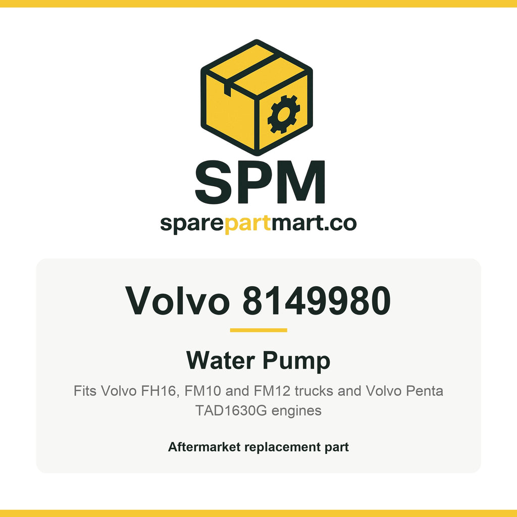 Volvo 8149980 Aftermarket Water Pump