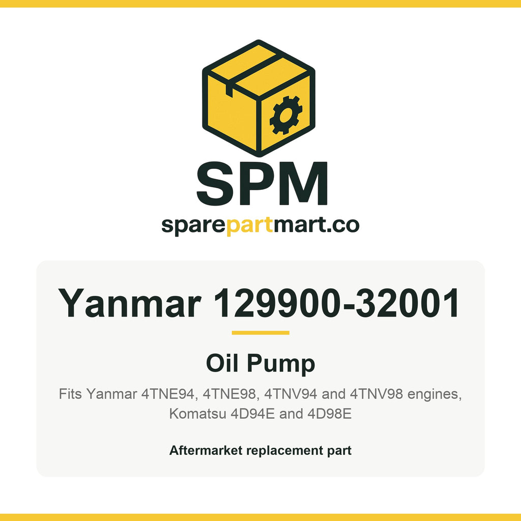Yanmar 129900-32001 Aftermarket Oil Pump