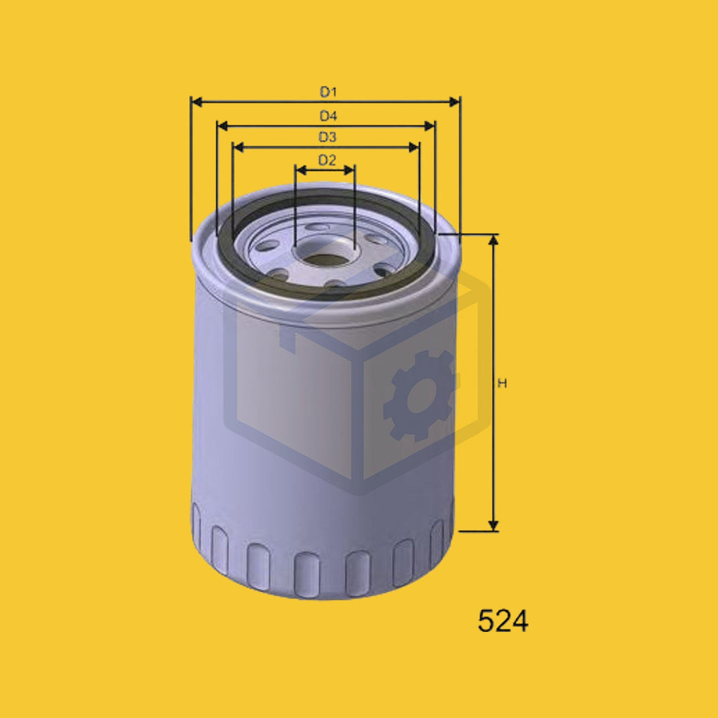Boge 558000303 Aftermarket Oil Filter (SPM-OIL-1004)